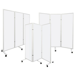 MWB3三折式活動白板面展板屏風