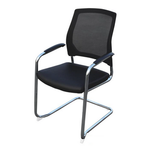 GC023a弓字腳網背會客椅