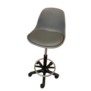 DT10a高身吧轉椅連腳踏(可轉杯腳)